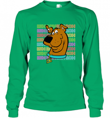 Kids Scooby Doo Ruh Roh Neon Text Stack Long Sleeve T-Shirt Long Sleeve T-Shirt - Nice-Tshirts4u