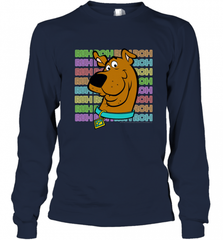 Kids Scooby Doo Ruh Roh Neon Text Stack Long Sleeve T-Shirt Long Sleeve T-Shirt - Nice-Tshirts4u