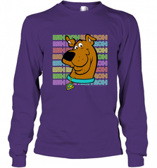 Kids Scooby Doo Ruh Roh Neon Text Stack Long Sleeve T-Shirt Long Sleeve T-Shirt - Nice-Tshirts4u