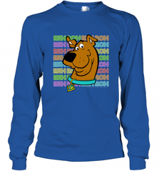 Kids Scooby Doo Ruh Roh Neon Text Stack Long Sleeve T-Shirt Long Sleeve T-Shirt - Nice-Tshirts4u