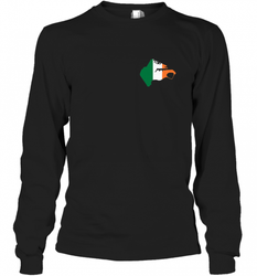 South Boston  Pocket Irish Flag Long Sleeve T-Shirt