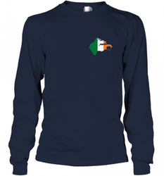 South Boston  Pocket Irish Flag Long Sleeve T-Shirt
