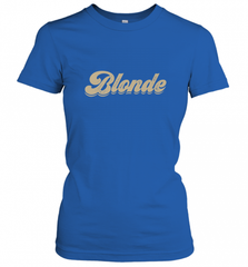 Blonde Hair Color Retro Babe Women's T-Shirt Women's T-Shirt - Nice-Tshirts4u