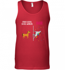 School Social Worker Unicorn Others You Men's Tank Top Men's Tank Top - Nice-Tshirts4u