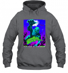 Vintage Water Lagoon Creature  Classic Horror Movie Tee Hooded Sweatshirt Hooded Sweatshirt - Nice-Tshirts4u