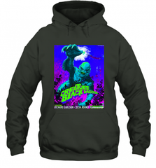Vintage Water Lagoon Creature  Classic Horror Movie Tee Hooded Sweatshirt Hooded Sweatshirt - Nice-Tshirts4u