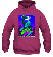 Vintage Water Lagoon Creature  Classic Horror Movie Tee Hooded Sweatshirt Hooded Sweatshirt - Nice-Tshirts4u
