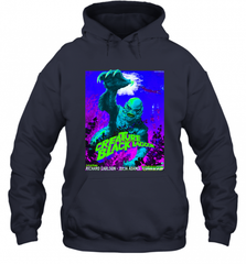 Vintage Water Lagoon Creature  Classic Horror Movie Tee Hooded Sweatshirt Hooded Sweatshirt - Nice-Tshirts4u