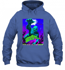 Vintage Water Lagoon Creature  Classic Horror Movie Tee Hooded Sweatshirt Hooded Sweatshirt - Nice-Tshirts4u