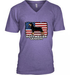 Mens Rottweiler Grandpa Men's V-Neck Men's V-Neck - Nice-Tshirts4u