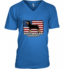 Mens Rottweiler Grandpa Men's V-Neck Men's V-Neck - Nice-Tshirts4u