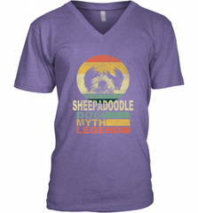 Sheepadoodle Dog Myth Legend Men's V-Neck Men's V-Neck - Nice-Tshirts4u