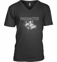 Paramotor Shirt PPG Powered Paraglider Men's V-Neck Men's V-Neck - Nice-Tshirts4u