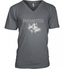 Paramotor Shirt PPG Powered Paraglider Men's V-Neck Men's V-Neck - Nice-Tshirts4u