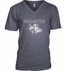 Paramotor Shirt PPG Powered Paraglider Men's V-Neck Men's V-Neck - Nice-Tshirts4u