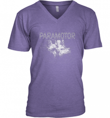 Paramotor Shirt PPG Powered Paraglider Men's V-Neck Men's V-Neck - Nice-Tshirts4u