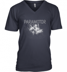 Paramotor Shirt PPG Powered Paraglider Men's V-Neck Men's V-Neck - Nice-Tshirts4u