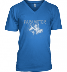 Paramotor Shirt PPG Powered Paraglider Men's V-Neck Men's V-Neck - Nice-Tshirts4u