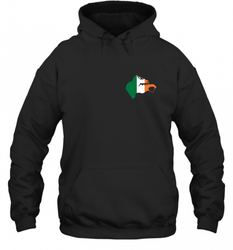 South Boston  Pocket Irish Flag Hooded Sweatshirt