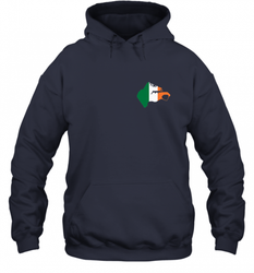 South Boston  Pocket Irish Flag Hooded Sweatshirt