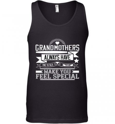 Grandmothers always have time to talk and make you feel special 01 Men's Tank Top Men's Tank Top / Black / XS Men's Tank Top - Nice-Tshirts4u