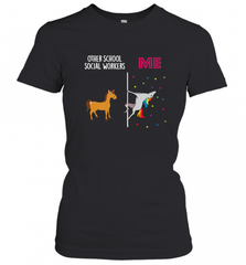 School Social Worker Unicorn Others You Women's T-Shirt Women's T-Shirt - Nice-Tshirts4u