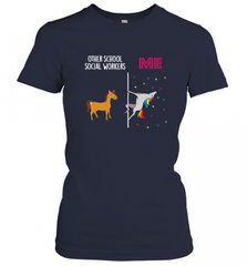 School Social Worker Unicorn Others You Women's T-Shirt Women's T-Shirt - Nice-Tshirts4u