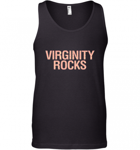 Virginity Pink Leopard print Rocks Cool Trendy Animal Print Men's Tank Top Men's Tank Top / Black / XS Men's Tank Top - Nice-Tshirts4u
