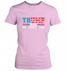Trump 2020 God Family Guns Lovers Election Supporter Women's T-Shirt Women's T-Shirt - Nice-Tshirts4u
