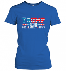 Trump 2020 God Family Guns Lovers Election Supporter Women's T-Shirt Women's T-Shirt - Nice-Tshirts4u