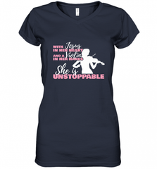 Violin Teacher For A Religious Violinist Women's V-Neck T-Shirt Women's V-Neck T-Shirt - Nice-Tshirts4u