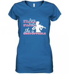 Violin Teacher For A Religious Violinist Women's V-Neck T-Shirt Women's V-Neck T-Shirt - Nice-Tshirts4u