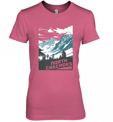 North Cascades National Park Washington Vintage Gift Women's Premium T-Shirt Women's Premium T-Shirt - Nice-Tshirts4u