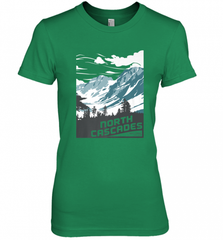 North Cascades National Park Washington Vintage Gift Women's Premium T-Shirt Women's Premium T-Shirt - Nice-Tshirts4u