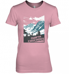 North Cascades National Park Washington Vintage Gift Women's Premium T-Shirt Women's Premium T-Shirt - Nice-Tshirts4u