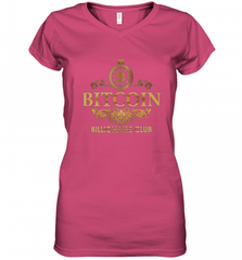 Bitcoin Billionaire Women's V-Neck T-Shirt Women's V-Neck T-Shirt - Nice-Tshirts4u