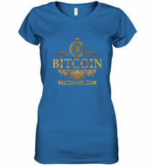 Bitcoin Billionaire Women's V-Neck T-Shirt Women's V-Neck T-Shirt - Nice-Tshirts4u
