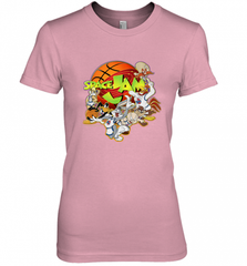 Kids Space Jam Group Shot Basketball Logo Women's Premium T-Shirt Women's Premium T-Shirt - Nice-Tshirts4u