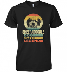 Sheepadoodle Dog Myth Legend Men's Premium T-Shirt Men's Premium T-Shirt - Nice-Tshirts4u