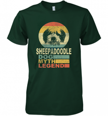 Sheepadoodle Dog Myth Legend Men's Premium T-Shirt Men's Premium T-Shirt - Nice-Tshirts4u
