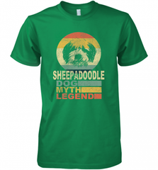 Sheepadoodle Dog Myth Legend Men's Premium T-Shirt Men's Premium T-Shirt - Nice-Tshirts4u