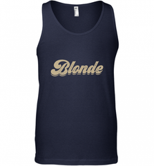 Blonde Hair Color Retro Babe Men's Tank Top Men's Tank Top - Nice-Tshirts4u