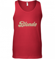 Blonde Hair Color Retro Babe Men's Tank Top Men's Tank Top - Nice-Tshirts4u