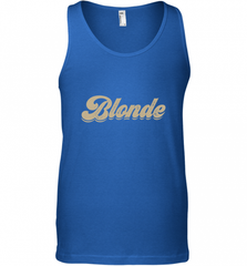 Blonde Hair Color Retro Babe Men's Tank Top Men's Tank Top - Nice-Tshirts4u