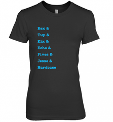 SW Clone List 501st Women's Premium T-Shirt Women's Premium T-Shirt - Nice-Tshirts4u