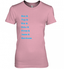 SW Clone List 501st Women's Premium T-Shirt Women's Premium T-Shirt - Nice-Tshirts4u