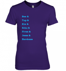 SW Clone List 501st Women's Premium T-Shirt Women's Premium T-Shirt - Nice-Tshirts4u