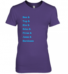 SW Clone List 501st Women's Premium T-Shirt Women's Premium T-Shirt - Nice-Tshirts4u
