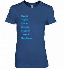 SW Clone List 501st Women's Premium T-Shirt Women's Premium T-Shirt - Nice-Tshirts4u
