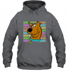 Kids Scooby Doo Ruh Roh Neon Text Stack Hooded Sweatshirt Hooded Sweatshirt - Nice-Tshirts4u